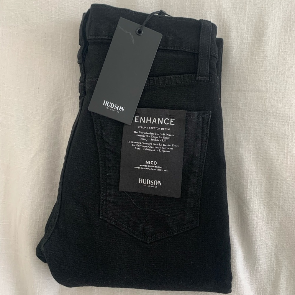 NWT HUDSON Nico Midrise Skinny Jean